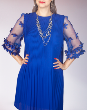 Vestido tableado RW KD1096