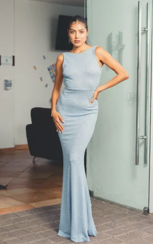 VESTIDO GLITERS LGAL MD1762A