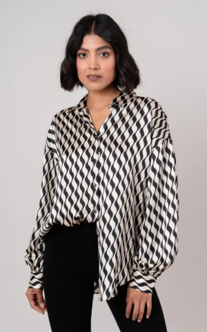 BLUSA SATINADA LGH SD5046