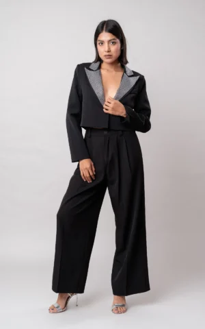 set saco solapa brillos