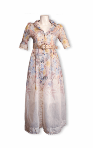 vestido floreado LGH SD9027